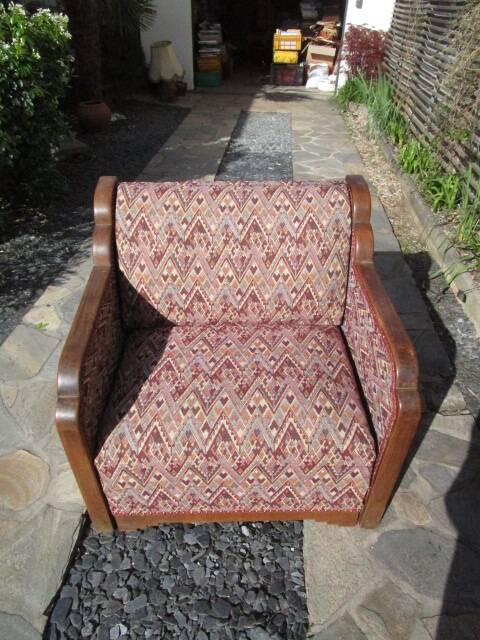 Small Art Deco bench