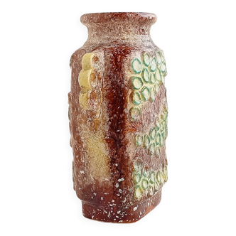 Midcentury West Germany ¨Domino Décor¨ Dümler & Breiden Large Ceramic Vase, 1960