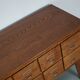 Vintage Dutch Oak Apothecary Sideboard / Filing Cabinet, 1950s