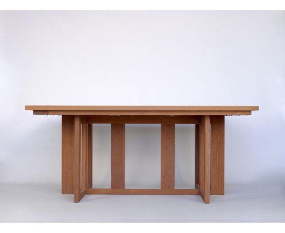 Bespoke Dining Table by Hans van der Laan & Harry van Hal, 1979