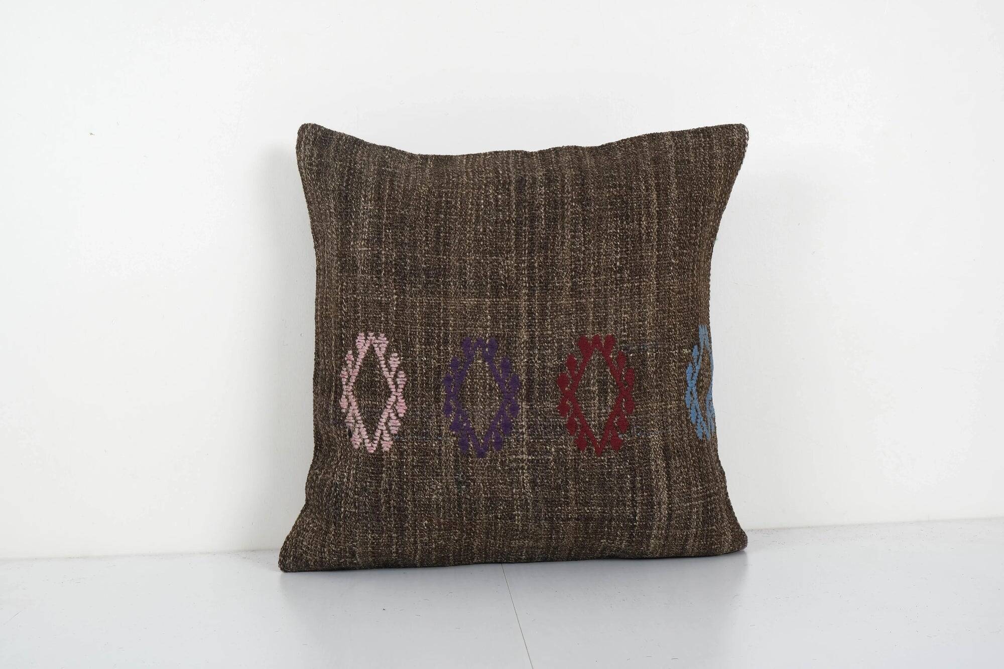 Vintage kilim cushion cover 51x51 cm