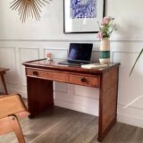 Roche-Bobois rattan desk
