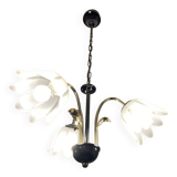 Lustre laiton et opaline