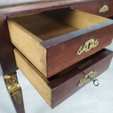 Empire-style desk and chairs
