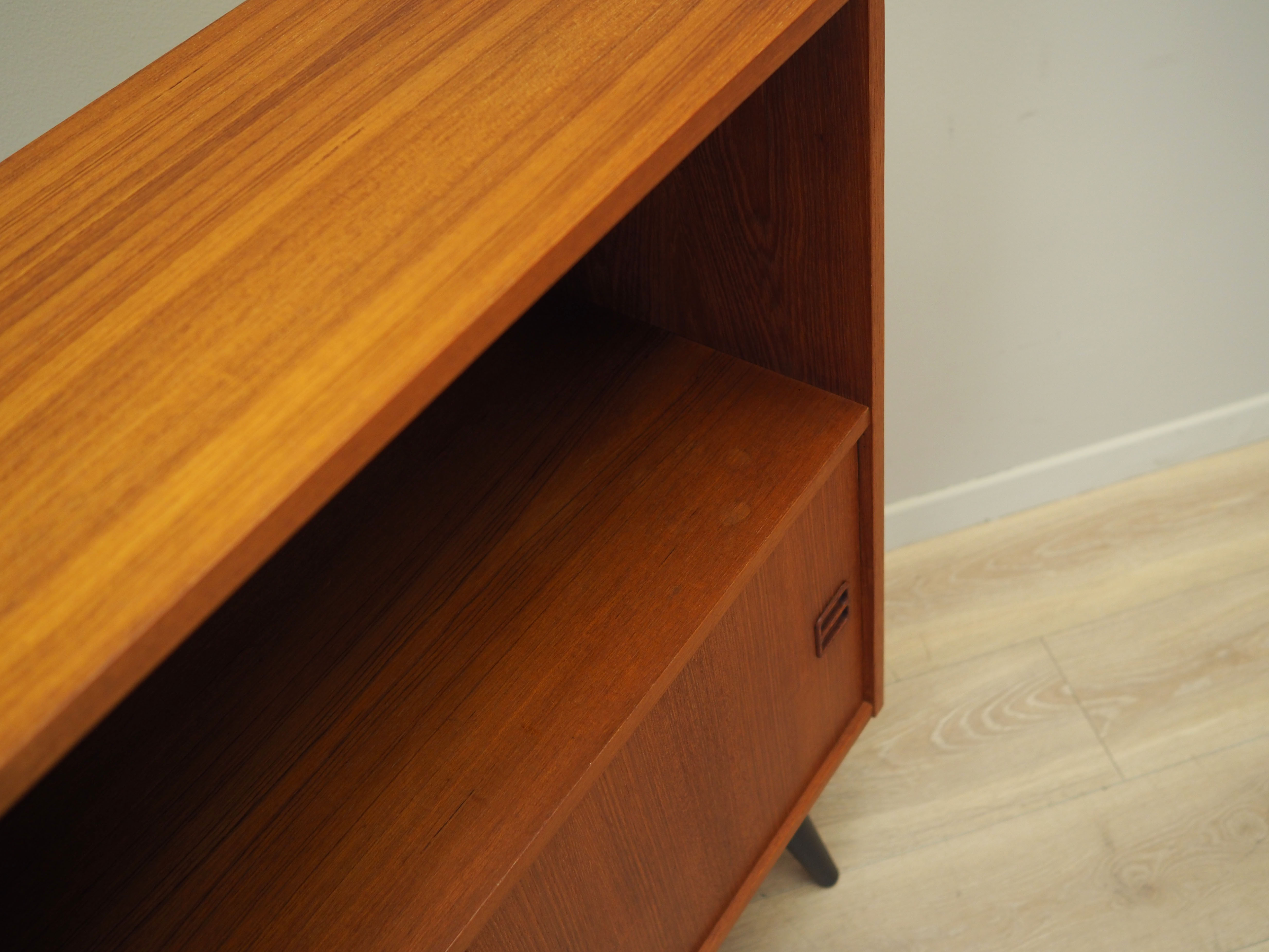 Teak bookcase, Danish design, 1970s, production: Denmark