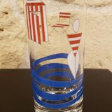 Set of 4 Total "Seaside Atmosphere" glasses