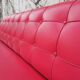 Red leatherette sofa, 1970s