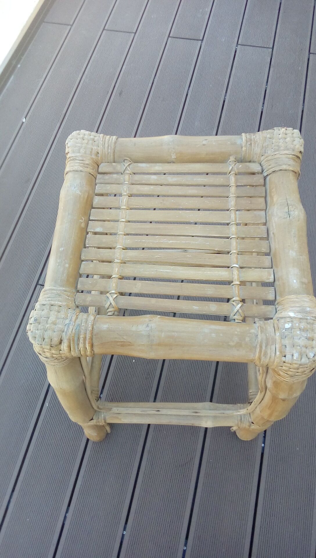 High stool bamboo