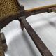 Vintage canned basket bed