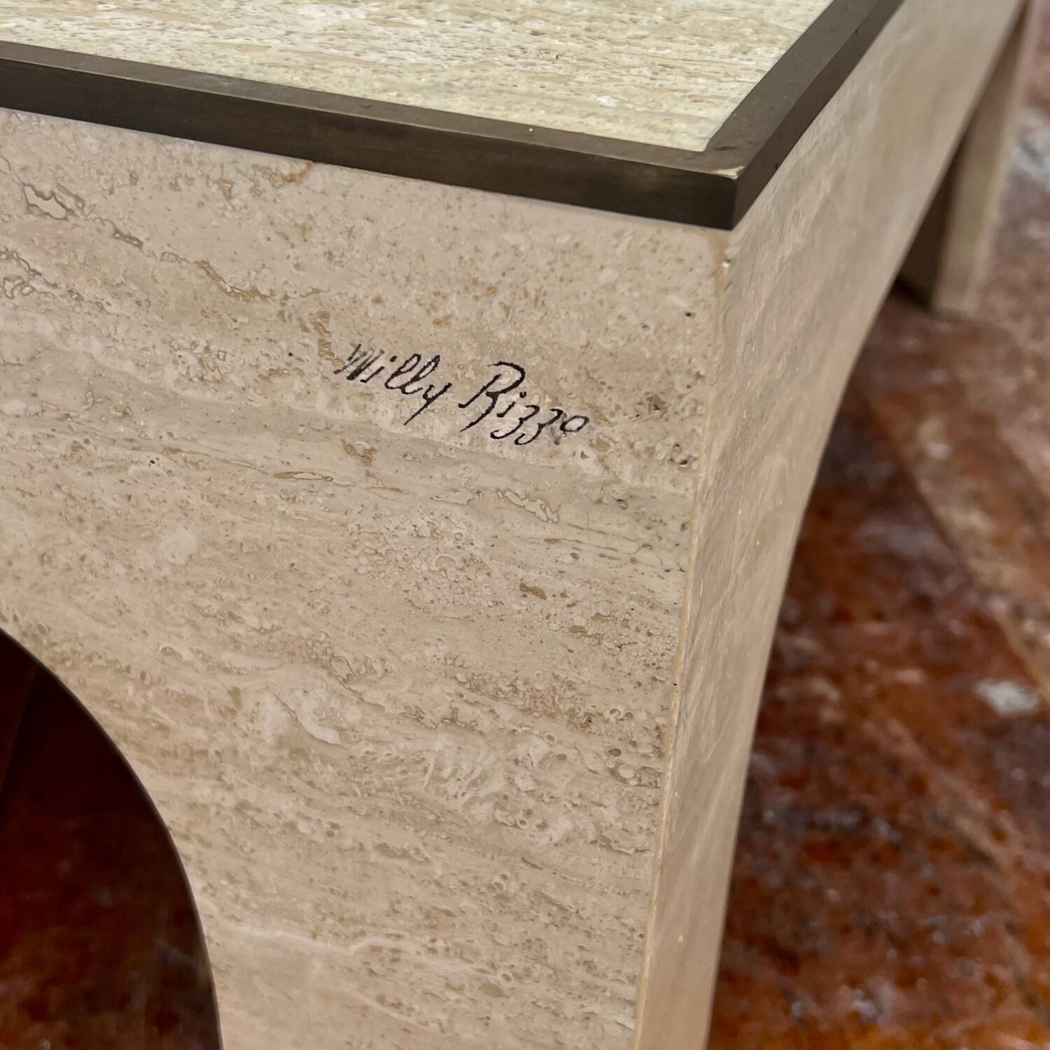 Willy Rizzo coffee table from the 70s