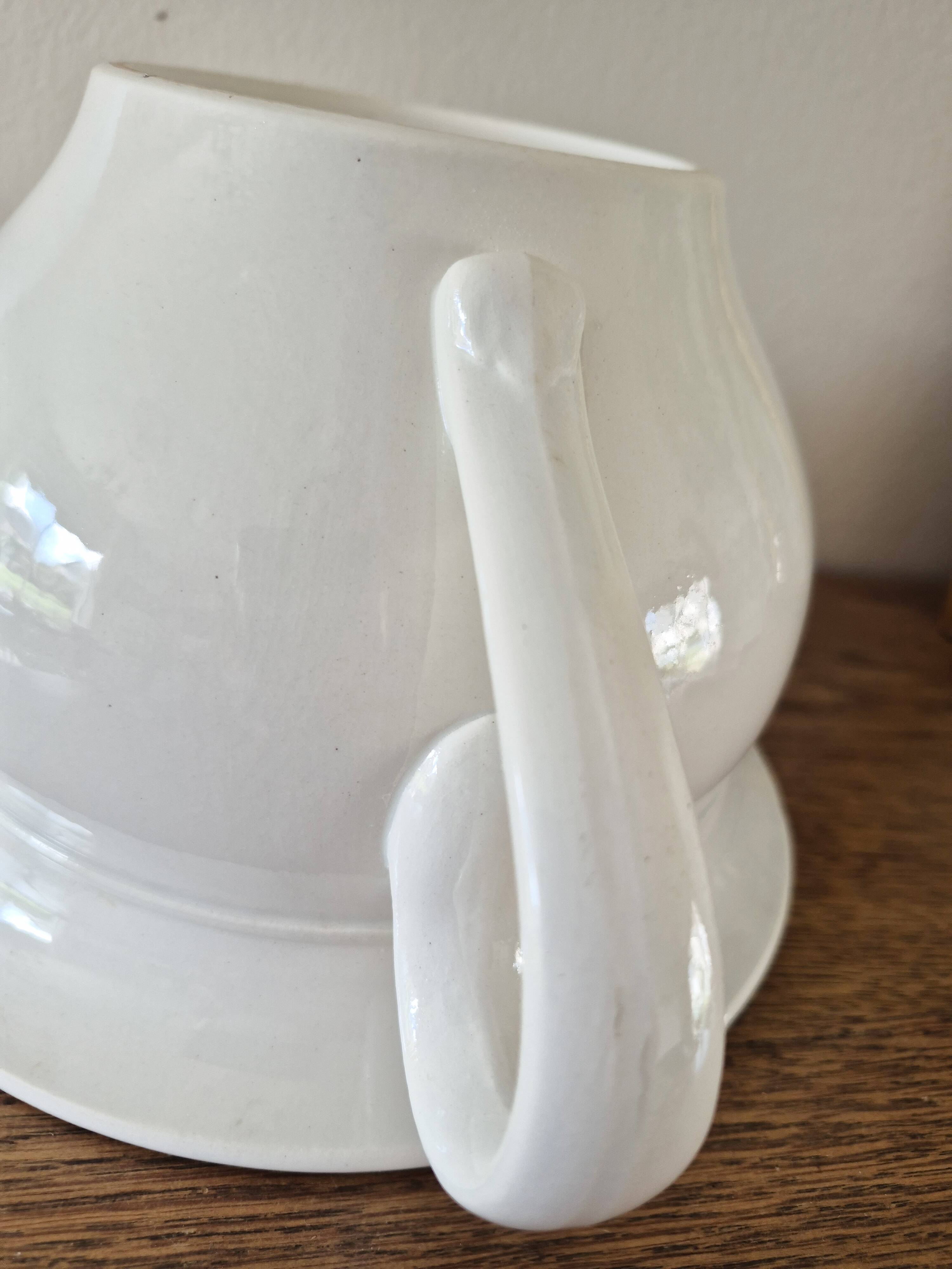 Night vase / ceramic Digoin Sarreguemines / plant pot