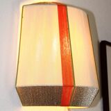 Colourful wall lamp L’Epicurienne gold – orange
