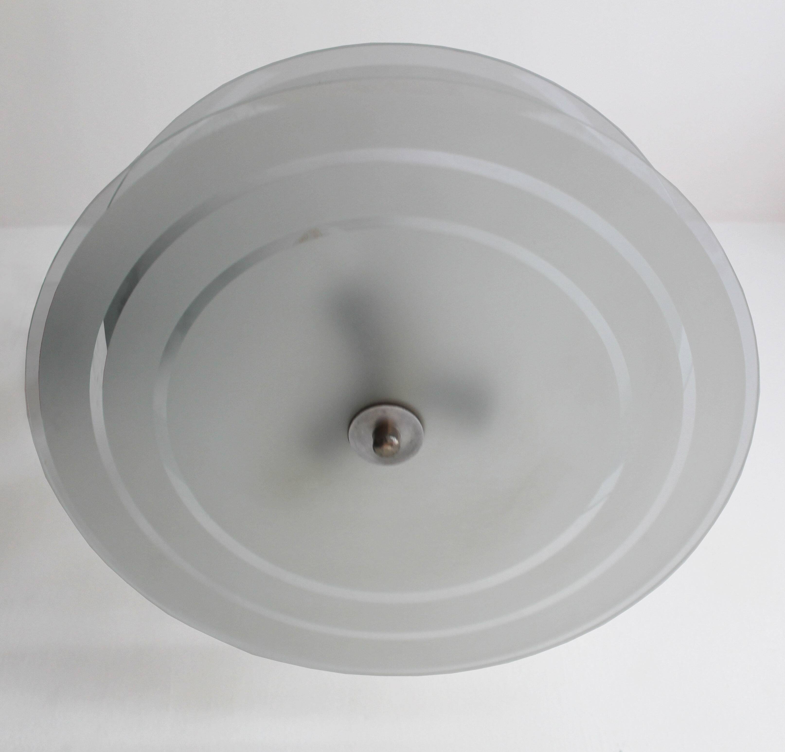 1930s Bauhaus-Style Ceiling Light