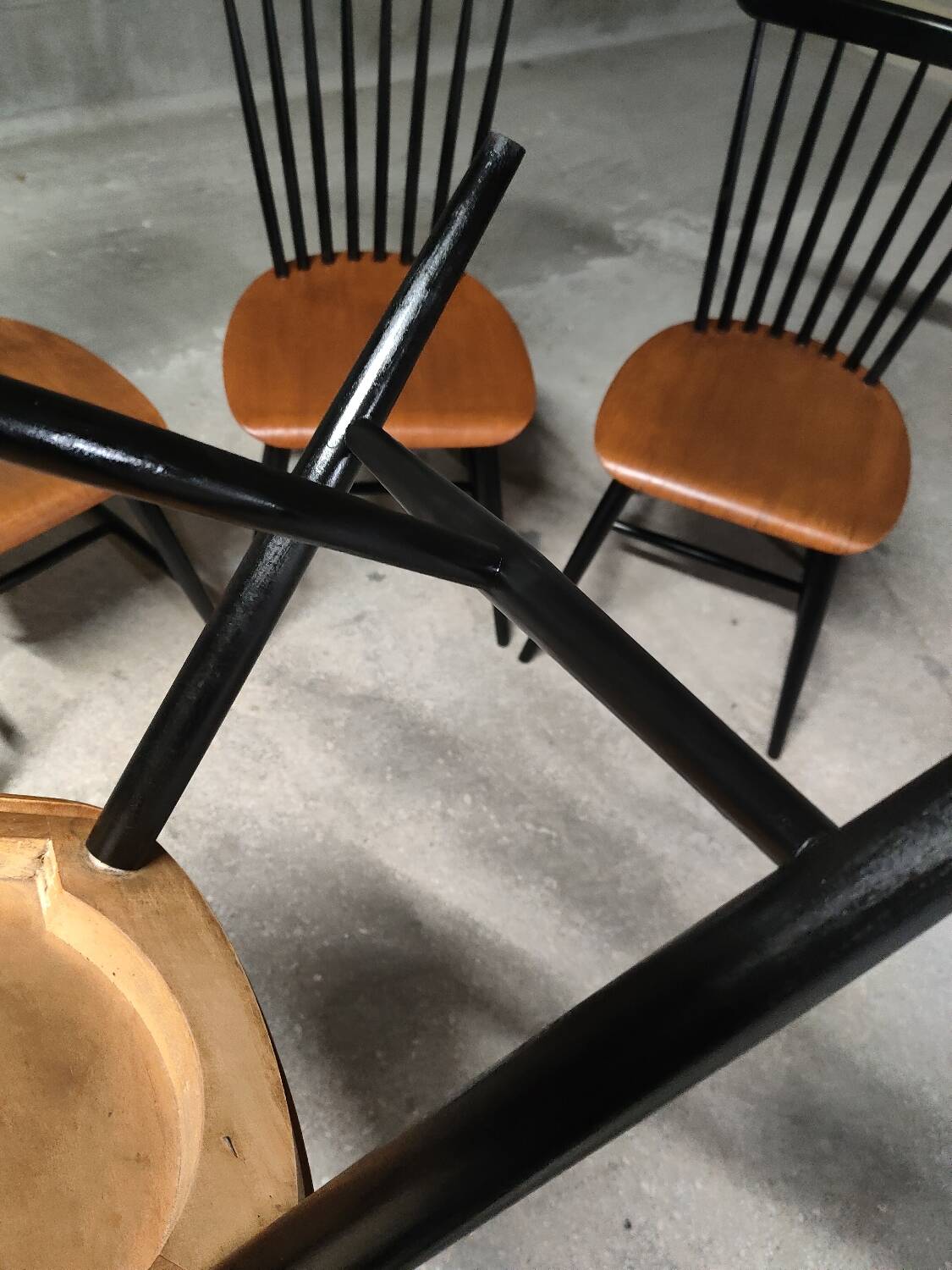 4 Scandinavian 60's Samcom lounge chairs