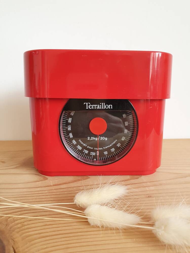 Terraillon 1976 red scale