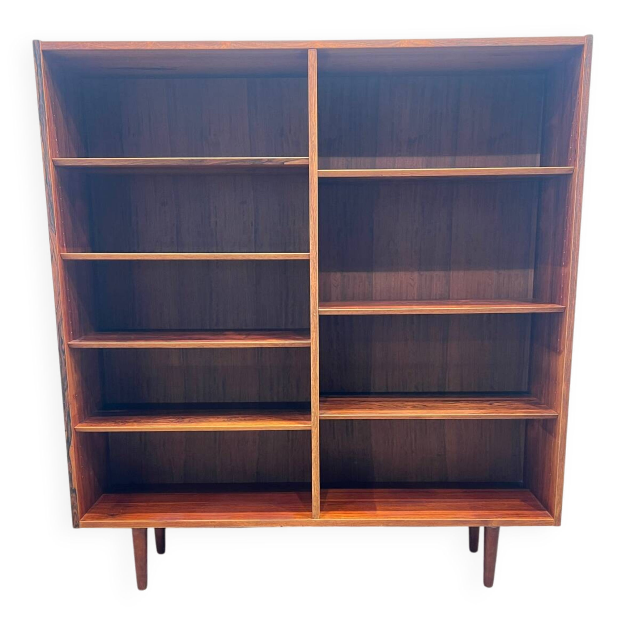 Bibliothèque scandinave en palissandre