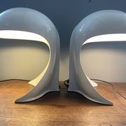 Pair of Dania lamps by Dario Tognon for Artemide vintage 1969
