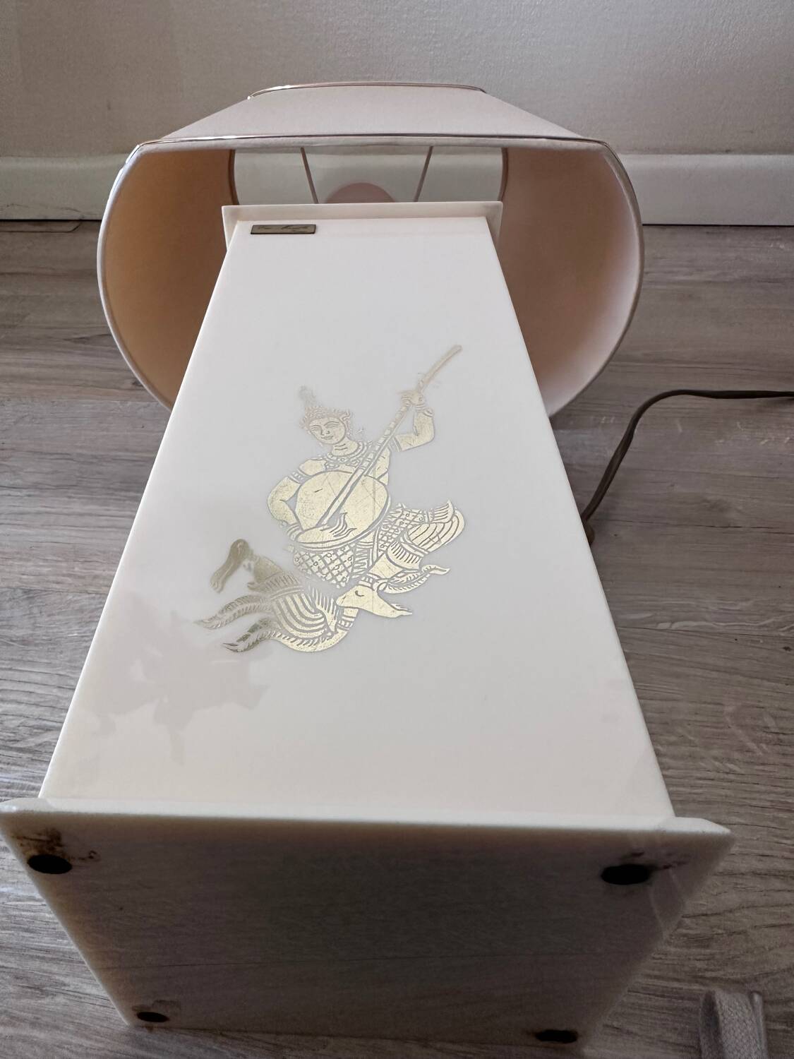 Vintage design lamp by Eric Maville, made in France in the 1970s.