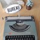 J M Rooy 50s travel writing machine