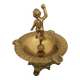 Brass cherub ashtray