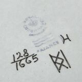 Mid-Century Modern Danish design plate Crazy Bird by Beth Breyen for Royal Copenhagen