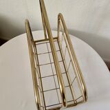 Gilded metal magazine door