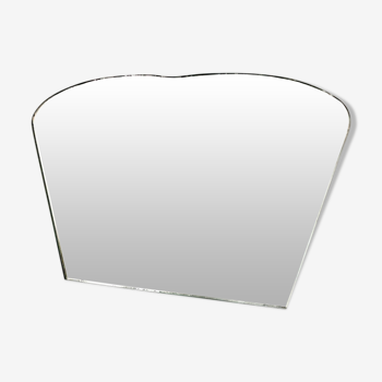 Asymmetric bevelled mirror 42x27cm