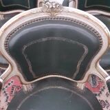 Louis XV style bergere armchair