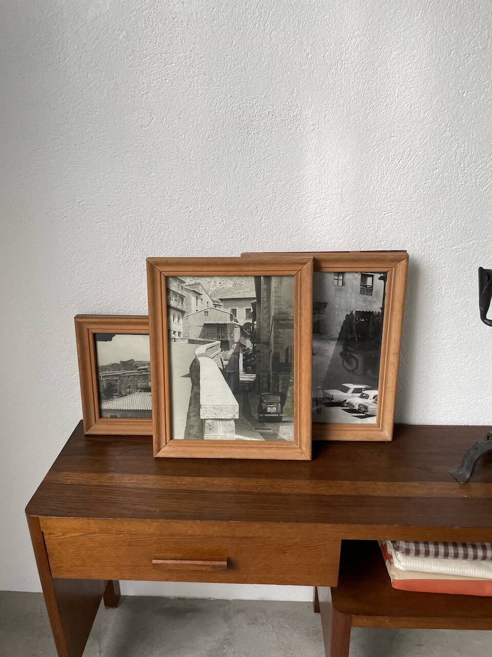 Set de trois photos noir et blanc 1950