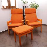 Jech armchair set – model betty, czech design from the 1990s