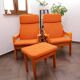 Ensemble de fauteuils Jech – modèle Betty, design tchèque des années 1990