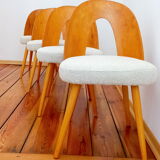 A set of four chairs, proj. A. Suman, Tatr Nabytok, Czechoslovakia, 1960s