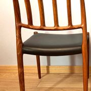 Vintage chair, Danish rosewood 1974, Model 83, by Niels Moller