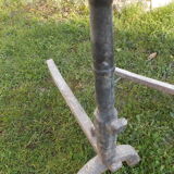 Pair of chenets, iron prams