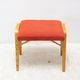 Mid-century bentwood stool by Dřevopodnik Holešov, wooden seating, 1970s