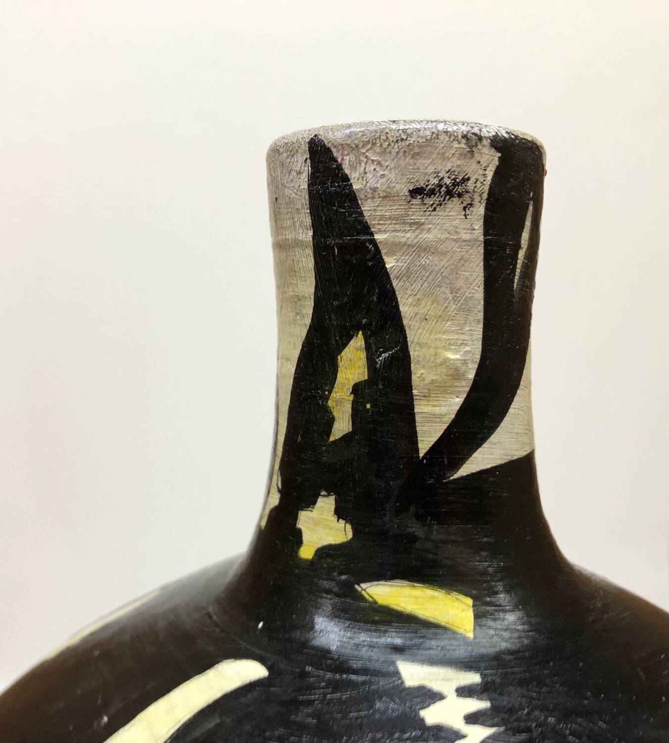 Picasso-inspired bull vase