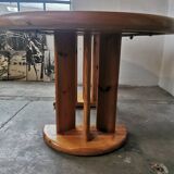 Rainer Daumiller round pine table