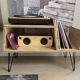 Meuble vinyles vintage