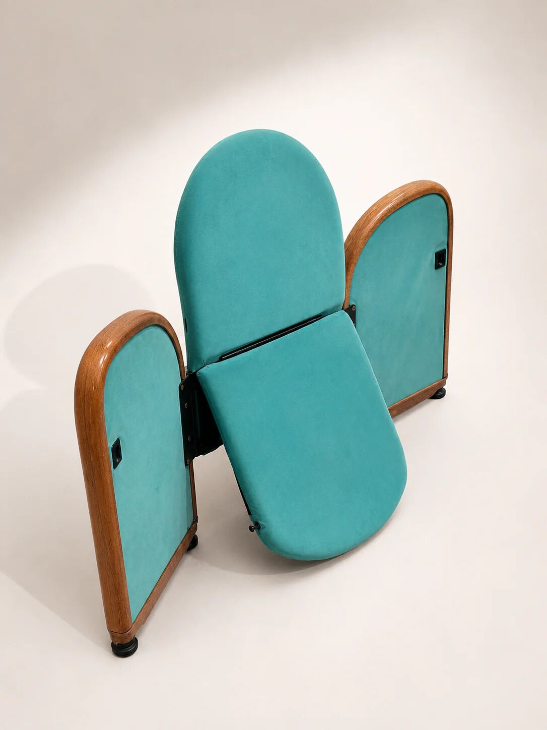Rare Pair of Gufram Auditorium Armchairs, Italy, 1980s