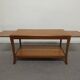 Teak coffee table with vintage extensions