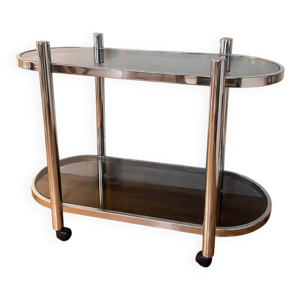 Desserte chromée à