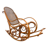 Large rocking armchair Thonet no.7021B