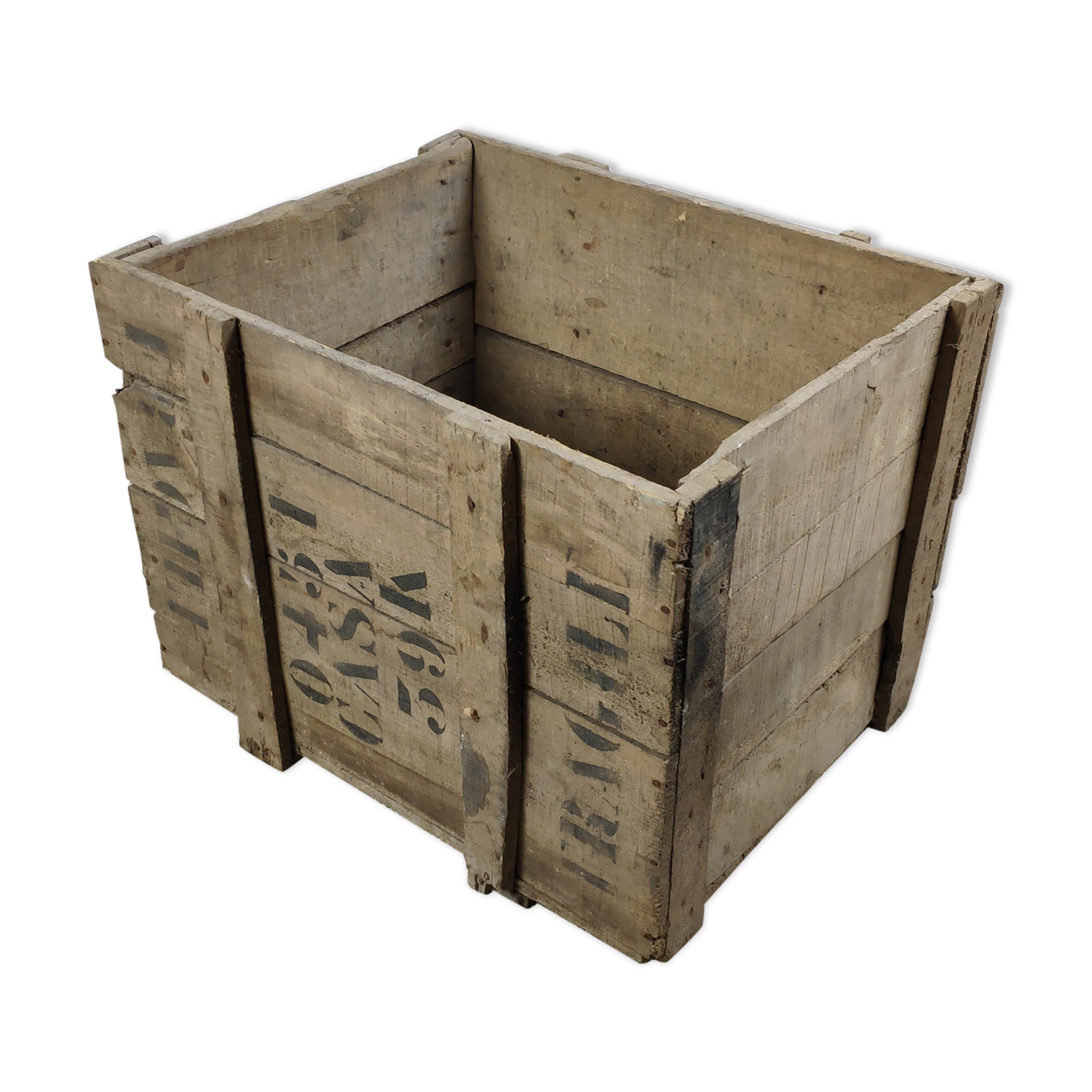 Wooden transport crate
