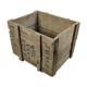 Wooden transport crate
