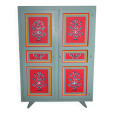 folk art wardrobe