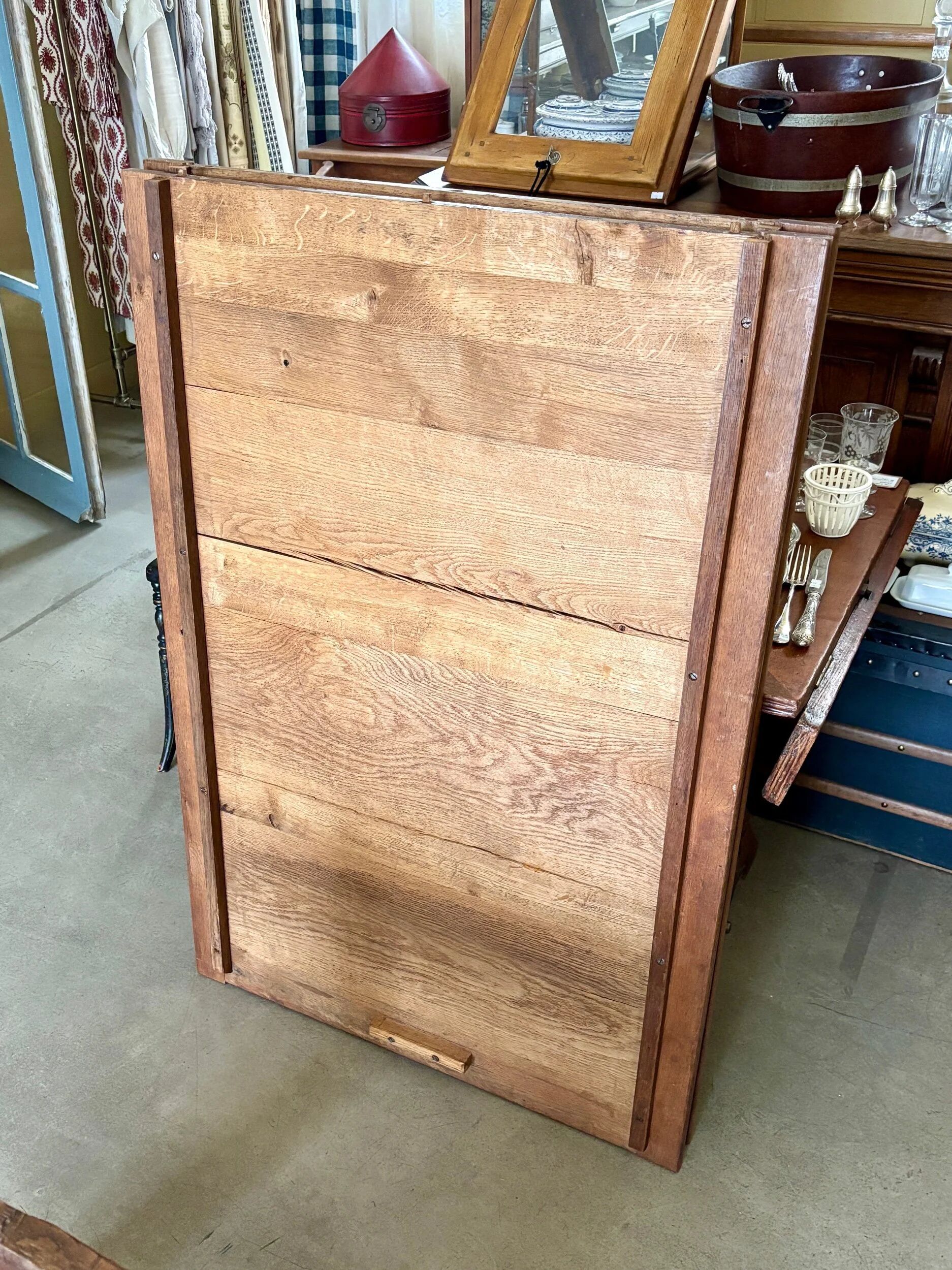 Table de drapier en bois massif 237 x 79 cm