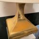 Aran table lamp in brass.Ciangiacomo creation 1970