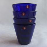 Kaj Franck Kartio cobalt Litalla glasses
