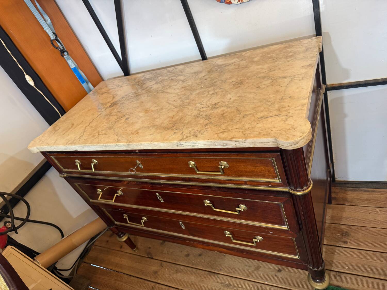 Commode Ecritoire Louis XVI