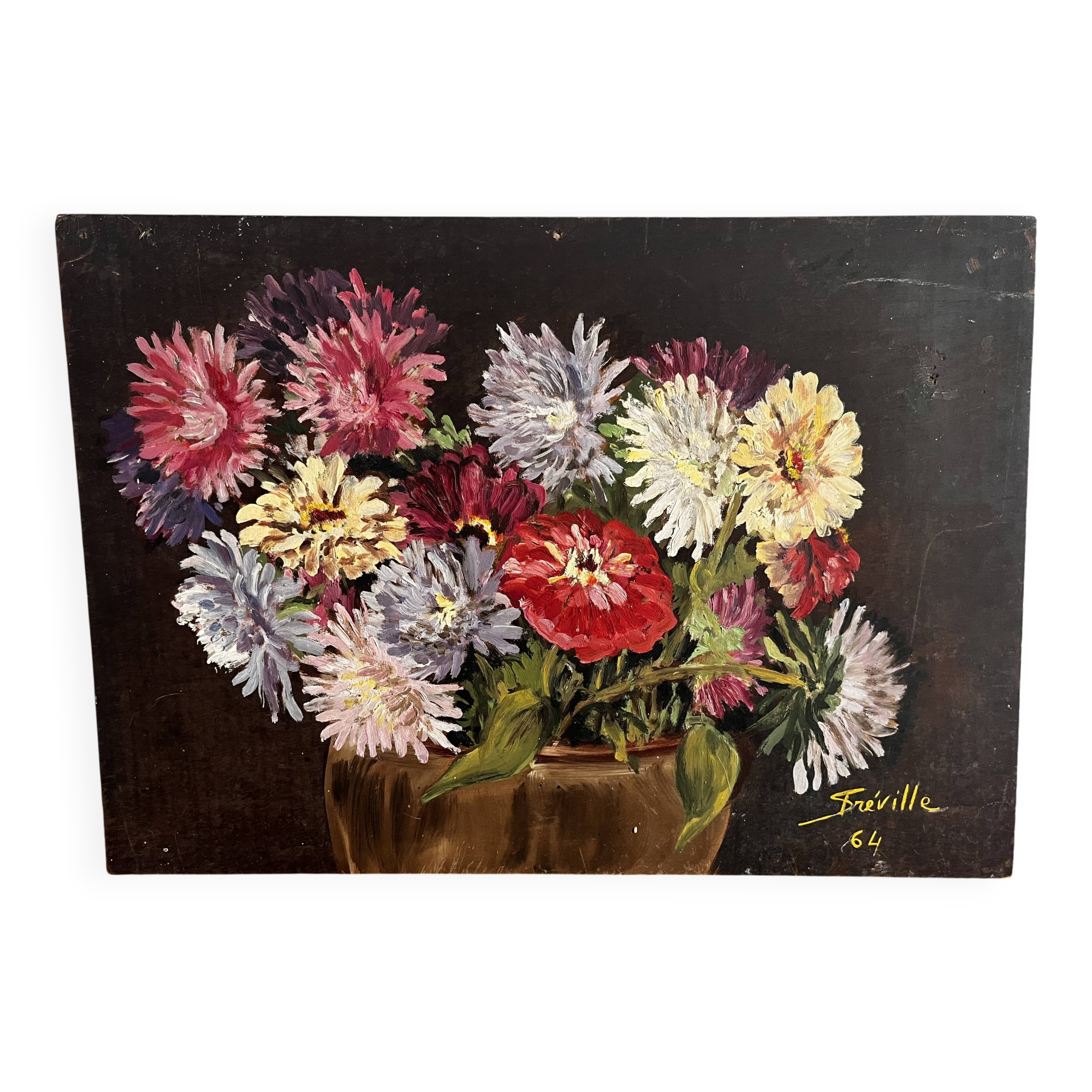 Oil on panel